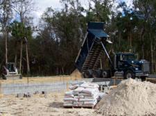 TR Hunter Slab Prep for new home construction, Mass Grading, Dirt Moving and Site Development