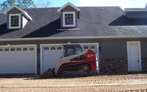 Driveway and landscape land prep for residentail properties